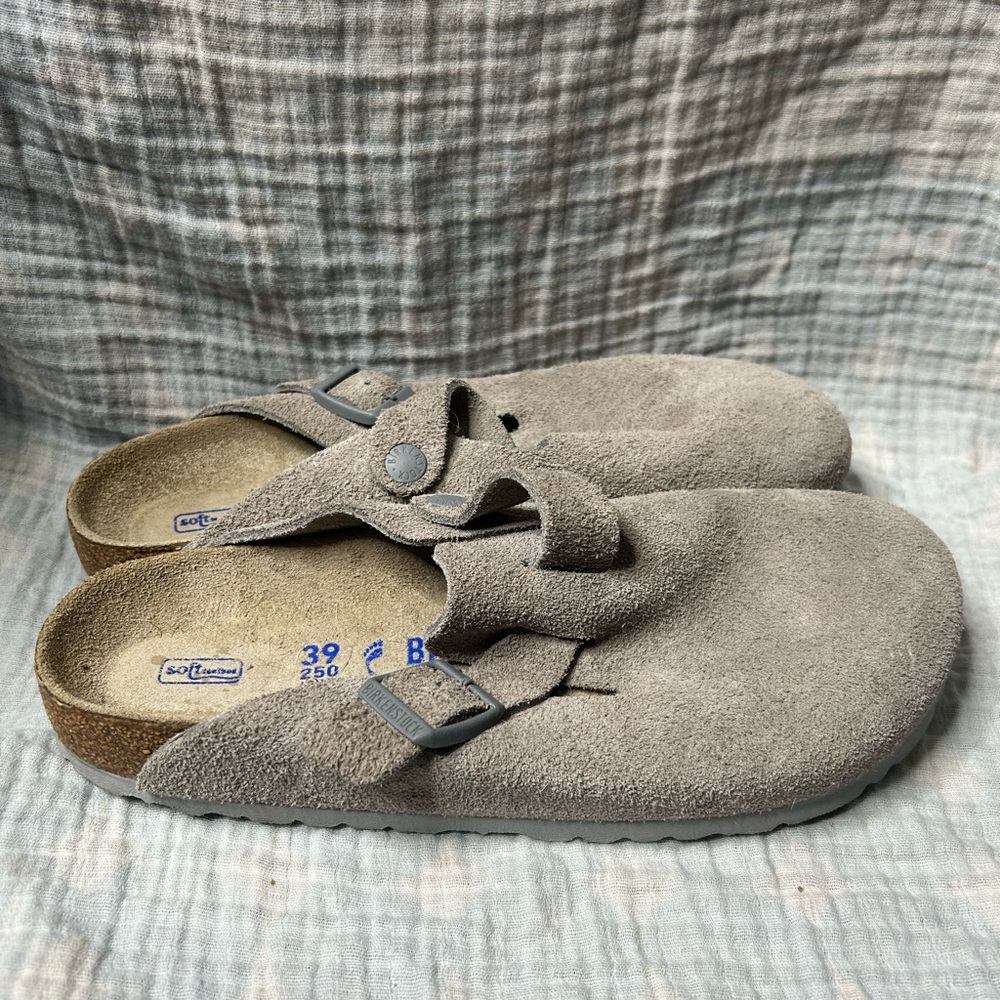 Birkenstock Boston Stone Coin Clogs Womens EU 39 US 8/8.5 - Picture 2 of 5